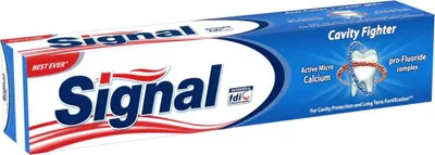 Produktbild von Signal Kariesschutz Zahnpasta mit Fluorid & Kalzium für starken Zahnschmelz 75 ml