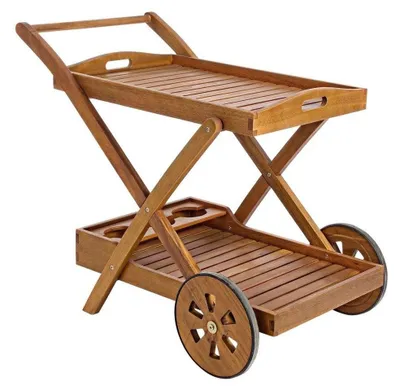 Produktbild von Servierwagen aus Akazienholz 89x56x76 Noemi