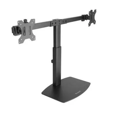 Zdjęcie produktu dla TooQ DB1727TN-B, Wolnostojący, 6 kg, 43,2 cm (17"), 68,6 cm (27"), 100 x 100 mm, Czarny