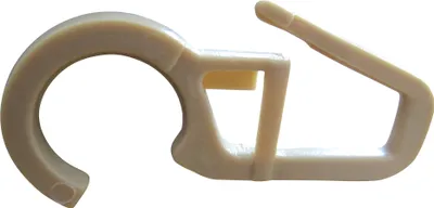 Image de rewagi 100 crochets pour anneaux de rideaux Ø 12mm - beige