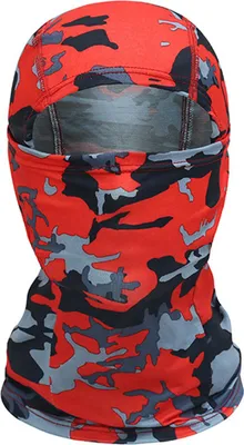 Produktbild von Camouflage Radfahren Gesichtsschutz Halsmanschette UV-Schutz Atmungsaktiv Outdoor Motorradhelm Liner Bandana Balaclava Halstuch Gesichtsschutz