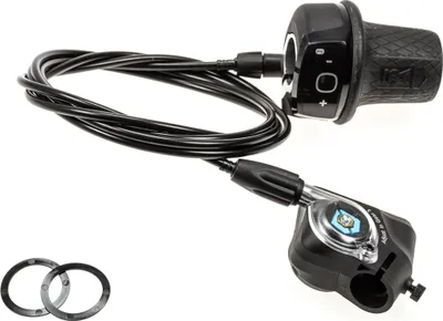 Produktbild von STURMEY ARCHER Drehgriff Schalter SRAM Pentasport P5 Gang Nabe Klick Box, 1700mm Aussenhülle
