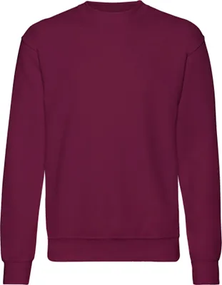 Produktbild von Fruit Of The Loom Belcoro® Garn Pullover / Sweatshirt BC365 (3XL) (Burgunder)
