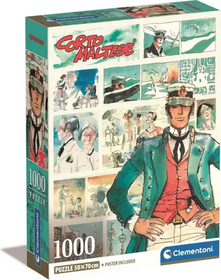 Image de Clementoni Corto Maltese Puzzle 1000 elementów - Oryginalny produkt do relaksu