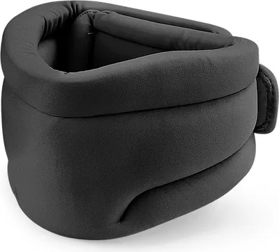 Image de INF Appui-tête respirant pour le soutien et le soulagement de la douleur Le noir