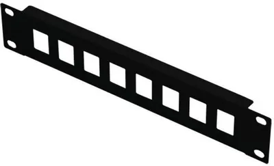Zdjęcie produktu dla LOGON LKS675BL, RJ-45, Czarny, Montaż półkowy, 1U, 245 mm, 44 mm