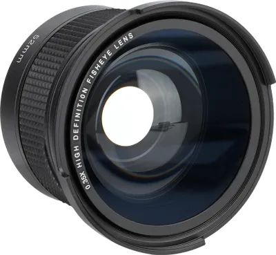 Immagine prodotto di Obiettivo fisheye, 52 mm, grandangolo 0,35x, adatto per fotocamere digitali SLR-DSLR