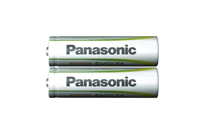 Obrázok produktu pre Wentronic AA 2.05Ah NiMH 2-BL EVOLTA Panasonic, Nabíjateľná batéria, AA, Nikel-Metal Hydrid (nimh), 1,2 V, 2 kusov, 2050 mAh