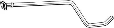 Produktbild von BOSAL Abgasrohr Auspuffrohr für OPEL Astra J Sports Tourer (P10) 850-115