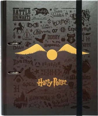 Immagine prodotto di Harry Potter - Cartella A4 (2 anelli, elastico)
