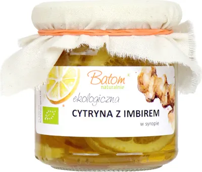 Produktbild von CYTRYNA Z IMBIREM W SYROPIE  220 g (90 g) - BATOM