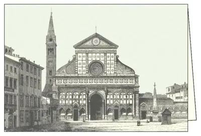 Zdjęcie produktu dla Karnet z kopertą ITW 007 Firenze Basilica S. Maria - Rossi