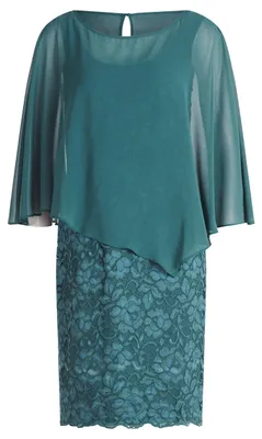 Produktbild von Vera Mont Kleid Kurz 1/2 Arm 5609 Dark Emeral 44