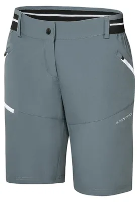 Produktbild von BLACK CREVICE- Damen Wanderhose - Shorts - Outdoor Hose | Grau | Größe 38