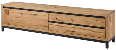 Produktbild von MASSIVMOEBEL24.DE TV-Board Wildeiche 220x40x56 natur geölt VILLANDERS #154