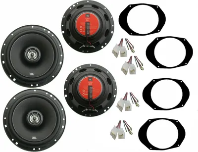 Produktbild von JBL Einbauset für Ford Fiesta JH/JD Bj 01-08 Lautsprecher Tür Vorne hinten 700 W