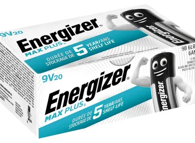 Obrázok produktu pre Energizer 9 V Block-Batterie Alkali-Mangan Max Plus Industrial 9 V 20 St. (E301323200)