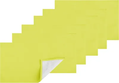 Produktbild von Platzsets Tischläufer Tischmatte Tischdecke, moderne Tischdeko (Grün  / 6x Platzsets)