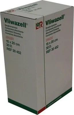 Produktbild von VLIWAZELL Saugkompressen steril 15x20 cm