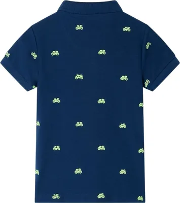 Immagine prodotto di vidaXL Polo per bambini blu navy 92