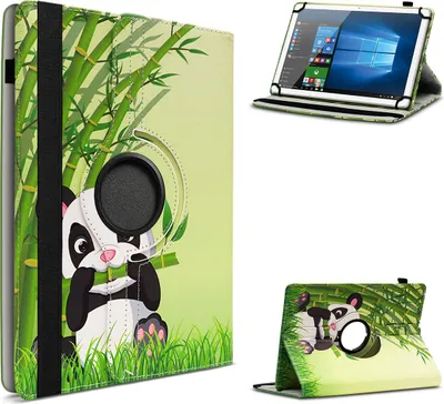 Produktbild von Tablet Hülle für Lenovo Tab M10 Tasche Schutzhülle Case Schutz Cover 360 DrehbarFarbe 360 Uni:Motiv 11