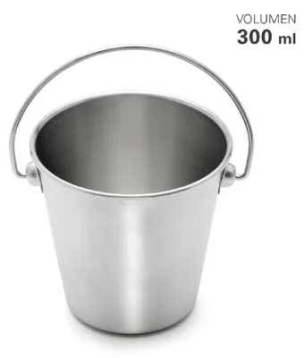 Produktbild von Karl Weis Mini-Eimer Ø 9 cm, Edelstahl