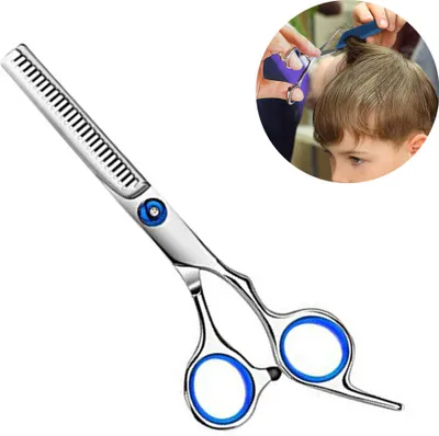 Produktbild von Haarschere Profi Friseurschere Perfekter Effilierschere für Damen und Herren Leicht und Scharf Präziser Schnitt mit Gezahnt Edelstahl