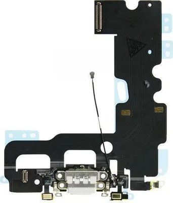 Produktbild von Ladebuchse Microfon USB Dock Connector Audio Jack Weiß für iPhone 7