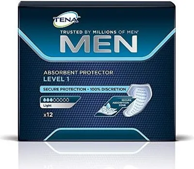Produktbild von TENA MEN Inkontinenzvorlage, geformt, Stufe 1, 12 Stück