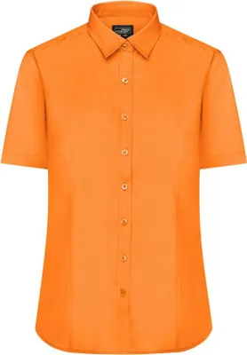 Produktbild von Klassisches Shirt aus pflegeleichtem Mischgewebe orange, Gr. S