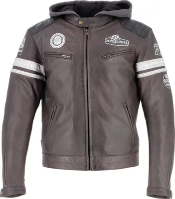 Produktbild von Helstons Riposte Lederjacke Braun M Mann Braun M