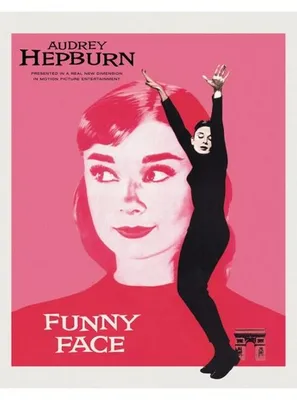 Image de Audrey HEPBURN - Pink One Sheet - 40x50cm - Affiche Poster