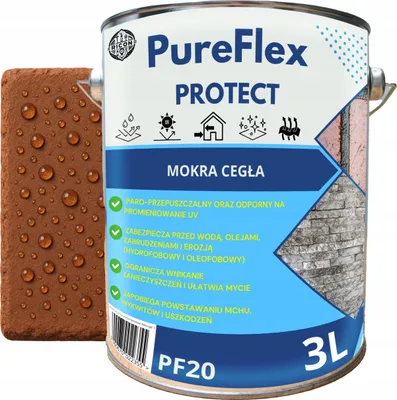 Obrázek produktu pro Vodoodpudivá Impregnace Pro Slinuté Cihly S Efektem Mokré Cihly 3L