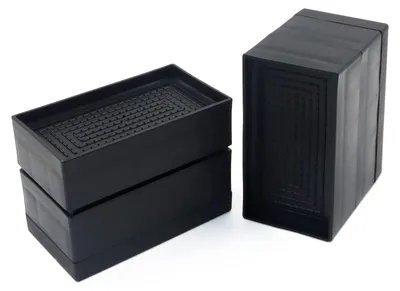 Imagen del producto de Juego de 2 elevadores ajustables para muebles