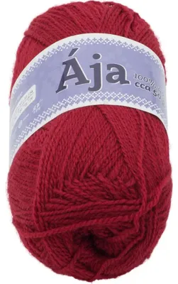 Immagine prodotto di Filato ÁJA - 50 g, 217 m - Rosso