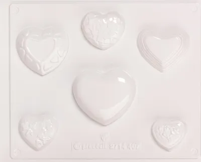 Immagine prodotto di KNORR prandell 212714407 Stampo "Cuori a stampo pieno, in parte con texture"
