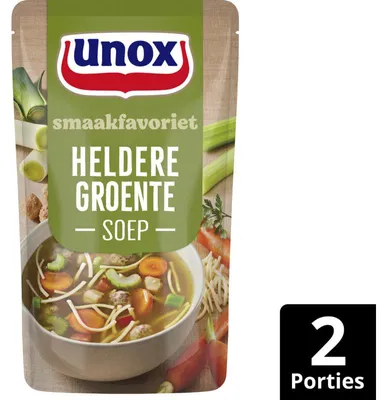 Immagine prodotto di Unox Hollandse Groentesoep 570g – Zuppa di verdure deliziosa e pratica