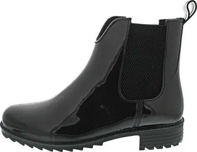 Produktbild von Rieker Damen Gummistiefel Chelsea Boot Warmfutter P8280, Größe:39 EU, Farbe:Schwarz