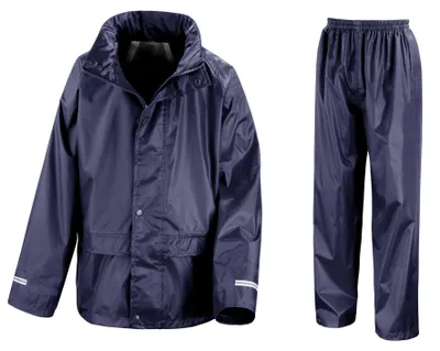 Image de Combinaison de pluie Result Core pour enfants LT488 (5-6 ans (108-116 cm)) (bleu marine)