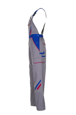 Immagine prodotto di Salopette PLANAM Highline taglia 46-64 selezione colori, taglia:58; colore:zinco / blu fiordaliso / rosso