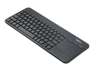 Obrázok produktu pre Logitech K400 Plus - Klávesnica s touchpadom - bezdrôtová SK - čierna
