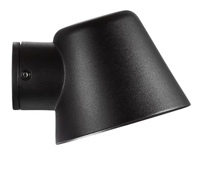 Produktbild von Nordlux Aleria, Wandbeleuchtung für den Außenbereich, Schwarz, Metall, IP44, Fassade, Wandmontage
