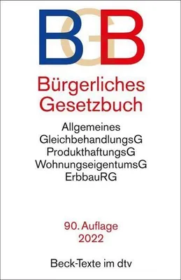 Produktbild von Bürgerliches Gesetzbuch BGB