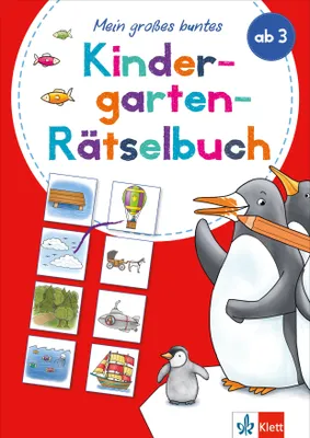 Produktbild von Klett Mein großes buntes Kindergarten-Rätselbuch