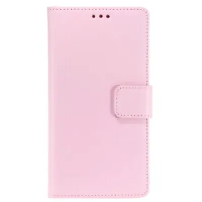 Produktbild von Book Case Handyhülle für Galaxy A7 Pink Leder 4250710560882