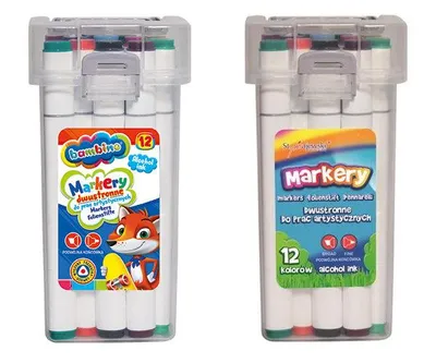 Obrázek produktu pro Markery Bambino ST-Majewski 12 kolorów