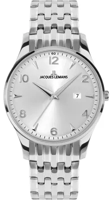 Image de Jacques Lemans Montre dateur London Silver