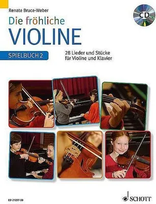 Produktbild von Die fröhliche Violine 2. Spielbuch. Mit CD