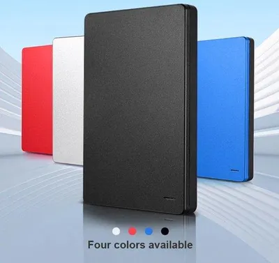 Obrázok produktu pre Externý pevný disk 1 TB – ultratenký – pevný disk 1 TB – externý – modrý