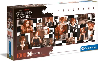 Image de Clementoni 39696 - Panorama Puzzle - Le Gambit de la Reine (1000 pièces)